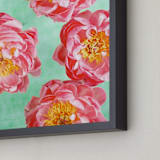 "Titania" - Art Print in Peony Pink by Kristin Muntean - Frame Close-up