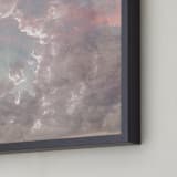 "Candy Sky" - Art Print in Airy Blue by Emanuela Carratoni - Frame Close-up