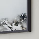 "Shroud" - Art Print in Fog by Heather Deffense - Frame Close-up