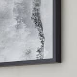 "Rush II" - Art Print in monochrome by Kamala Nahas - Frame Close-up