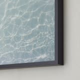 "Wave Patterns" - Art Print in Tide by Tommy Kwak - Frame Close-up