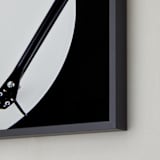 "Silent Disco" - Art Print in High Contrast White and Black Color image by Anika - Frame Close-up