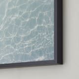 "Wave Patterns" - Art Print in Tide by Tommy Kwak - Frame Close-up
