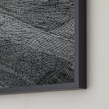 "Steps of lights #1" - Art Print in soft black by Van Tsao - Frame Close-up