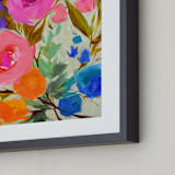 "Fancy Free" - Art Print in Rainbow by Jess Franks - Frame Close-up