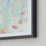 "Fair Days 4" - Art Print in Candy by Shannon Howard - Frame Close-up