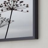 "Just Us" - Art Print in Silver grey by Johanna Phillips Huuva - Frame Close-up