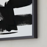 "Untitled 1" - Art Print in Black and White by Jaime Derringer - Frame Close-up