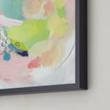 "Birthday Party." - Art Print in Funfetti Pink by Makewells - Frame Close-up