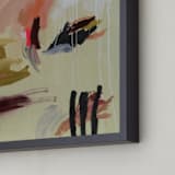 "Grab Back" - Art Print in candy pink by Lauren Packard - Frame Close-up