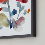 "Nouveau Boheme_Japanese garden IV" - Art Print in Persimmon by Kiana Lee - Frame Close-up