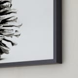 "Pine Cone - Part 2" - Art Print in Grey by Alexis Arnold - Frame Close-up