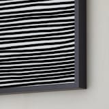 "Line Drawing 4-131224" - Art Print in Black by Jaime Derringer - Frame Close-up