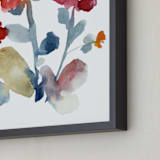 "Nouveau Boheme_Japanese garden IV" - Art Print in Persimmon by Kiana Lee - Frame Close-up