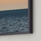 "Peach without a Beach" - Art Print in Peachy Beachy by AMANDA LOMAX - Frame Close-up