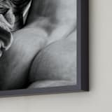 "Polyxena Nº3" - Art Print in grey by Anne Ciotola - Frame Close-up