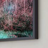 "Apparition IR" - Art Print in Red Glow by Jeff Preuss - Frame Close-up
