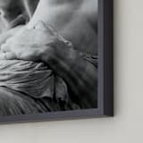 "Polyxena Nº2" - Art Print in grey by Anne Ciotola - Frame Close-up