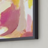 "Suntan" - Art Print in golden by Jenny Partrite - Frame Close-up