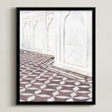 "Palace Walk 2" - Art Print in sandstone by Kamala Nahas - Framed