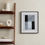 "tonality IV" - Art Print in Slate by Sara Hicks Malone - In a Room