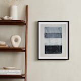 "tonality II" - Art Print in Slate by Sara Hicks Malone - In a Room