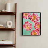 "Titania" - Art Print in Peony Pink by Kristin Muntean - In a Room