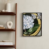 "Summer II" - Art Print in Pale Blue by Stephanie Toral - In a Room