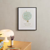 "How Wonderful" - Personalized Art Print in Night Sky by Laura Hankins - In a Room