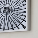 "The Rising II" - Art Print in Cloud by Zhay Smith - Frame Close-up