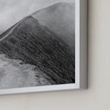 "Mighty Mount Bromo" - Art Print in Black & White by Marianne Brouwer - Frame Close-up