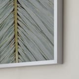 "ilo" - Art Print in Blue Green Mist by Jonathan Brooks - Frame Close-up