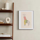 "Fiesta Turtleneck" - Art Print in Tutti Fruiti by Meg Gleason - In a Room