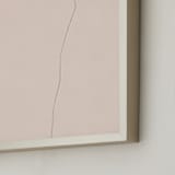 "Joseph" - Art Print in Vintage Taupe by jinseikou - Frame Close-up