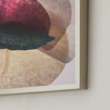 "la floraison" - Art Print in Rose by Karen Kardatzke - Frame Close-up