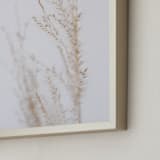 "ghosted neutrals 3" - Art Print in smoke by Baumbirdy - Frame Close-up