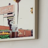 "Canter's" - Art Print in Sunset Blvd by Vera Mladenovic - Frame Close-up