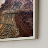 "Earth Poetry" - Art Print in Colorado Earth  by Elena Kulikova - Frame Close-up
