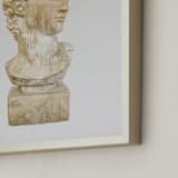 "Classic Cool" - Art Print in Stone by Kelsey Mucci - Frame Close-up