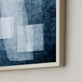 "Sealed Memories" - Art Print in Misty Indigo by Debra Pruskowski - Frame Close-up