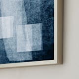 "Sealed Memories" - Art Print in Misty Indigo by Debra Pruskowski - Frame Close-up