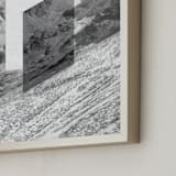 "Mountain View" - Art Print in rock by Sumak Studio - Frame Close-up