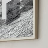 "Mountain View" - Art Print in rock by Sumak Studio - Frame Close-up