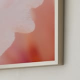 "Illuminated Flora" - Art Print in Sherbet by Lindsay Ferraris Photography - Frame Close-up