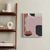 "Ava 1" - Art Print in Ginger Nutmeg by cyrille gulassa - In a Room