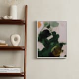 "Finding Moss" - Art Print in Forest Green by Parima Studio - In a Room