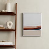 "Warm Pacific Seascape Diptych II" - Art Print in navy blue by Caryn Owen - In a Room