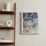 "freckle topography" - Art Print in Steel Blue by Kelly Place - In a Room