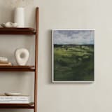 "Tomah" - Art Print in Green Hills by Lorent and Leif - In a Room