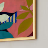 "Sun Will Shine" - Art Print in Petal by cyrille gulassa - Frame Close-up